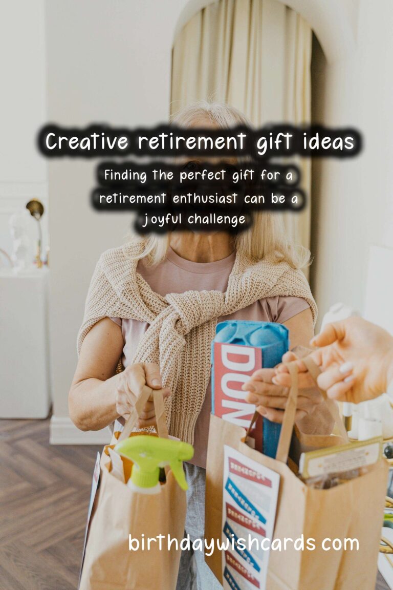 Creative Gift Ideas for Retirement Enthusiasts