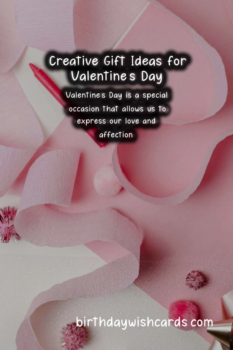Creative Gift Ideas for Valentine's Day Enthusiasts