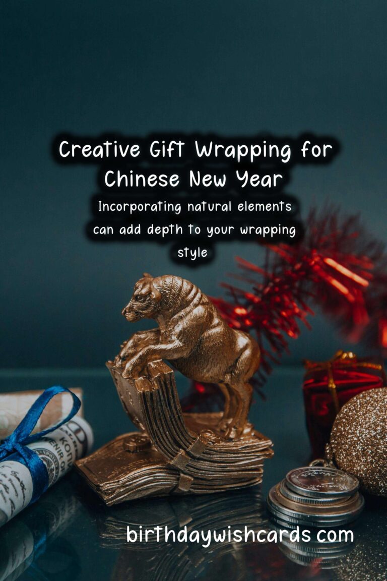 Creative Gift Wrapping Ideas for Chinese New Year Celebrations