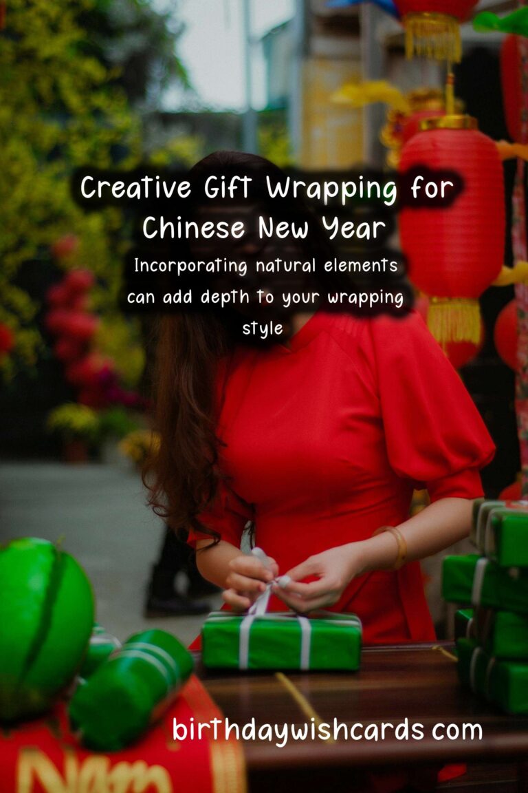 Creative Gift Wrapping Ideas for Chinese New Year Celebrations