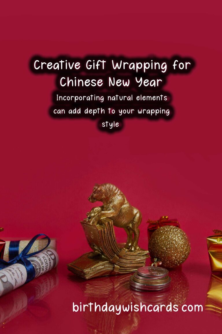 Creative Gift Wrapping Ideas for Chinese New Year Celebrations