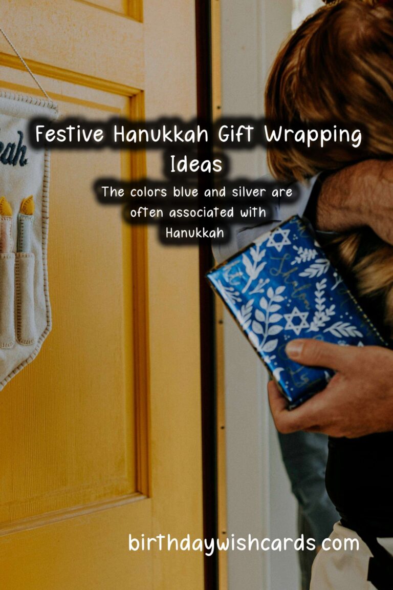 Creative Gift Wrapping Ideas for Hanukkah Celebrations