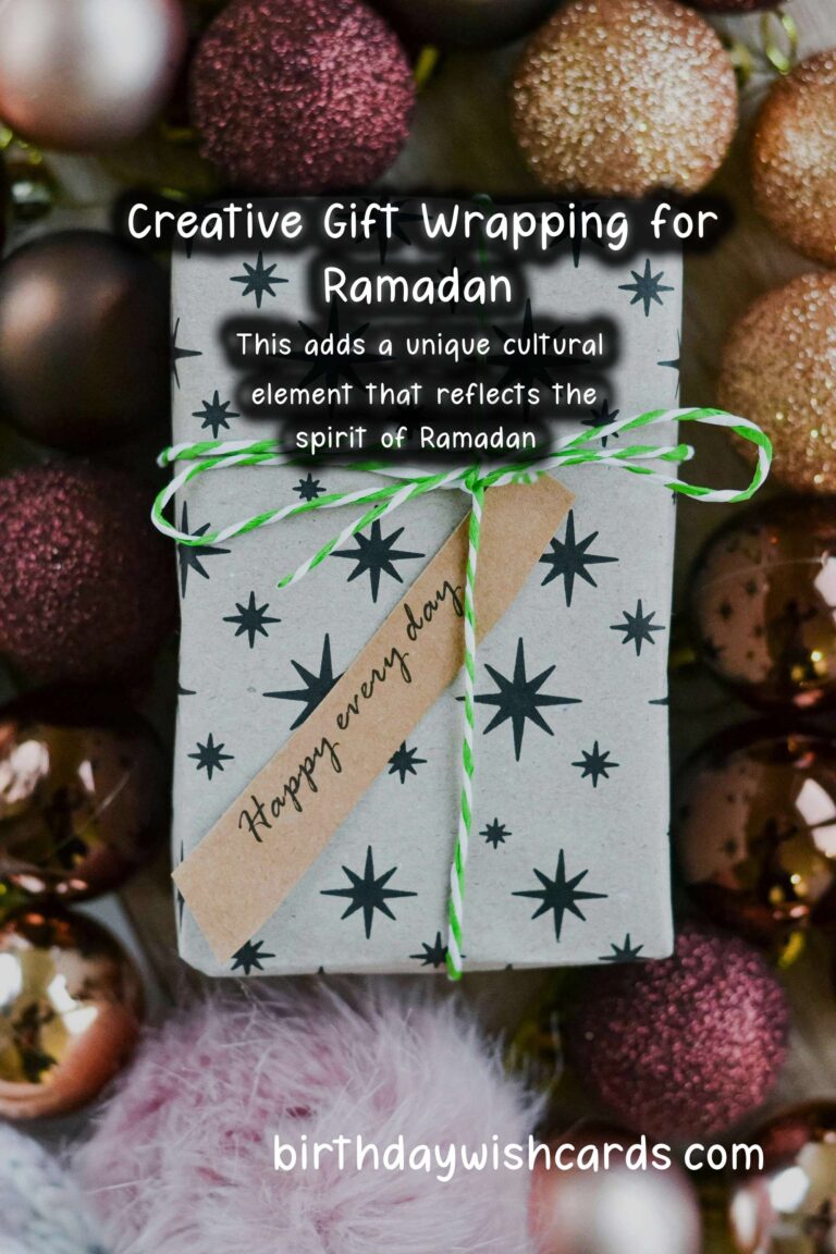 Creative Gift Wrapping Ideas for Ramadan Occasions