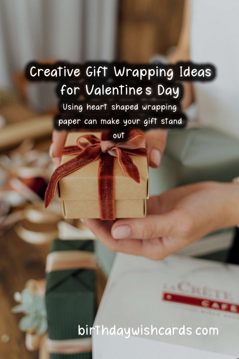 Creative Gift Wrapping Ideas for Valentine's Day