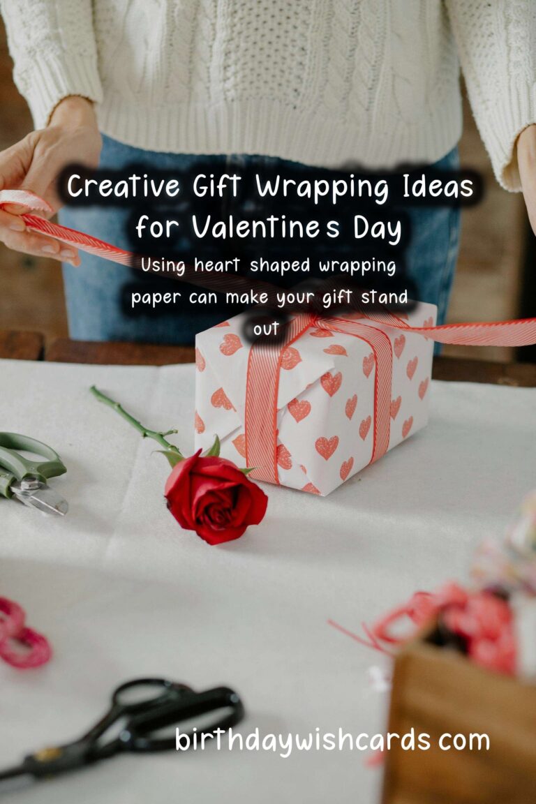 Creative Gift Wrapping Ideas for Valentine's Day