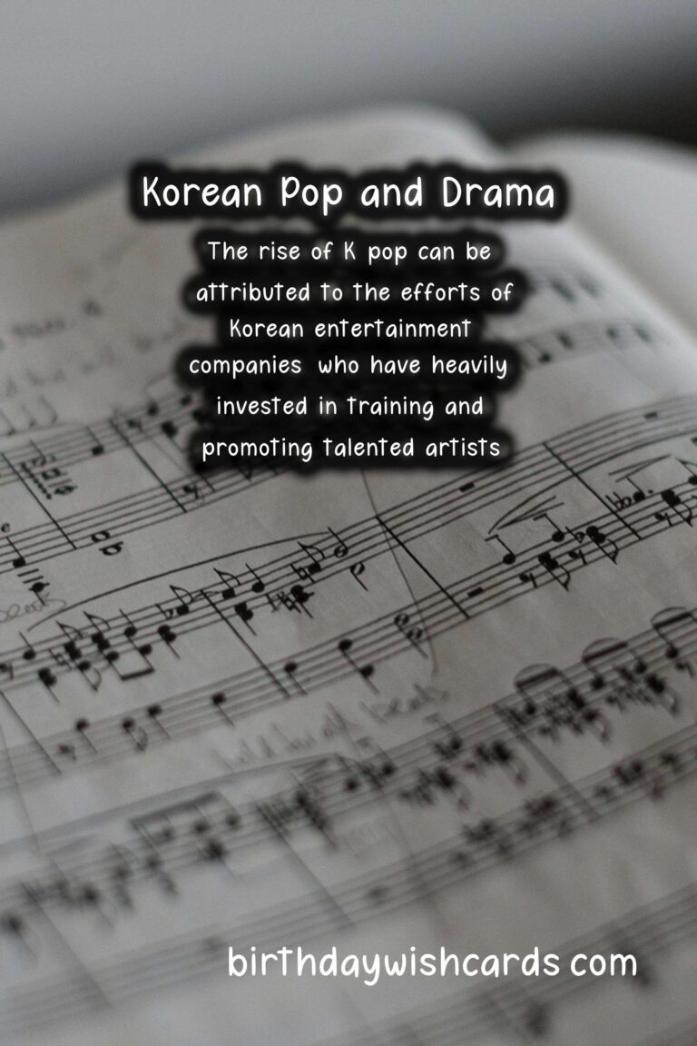 Culture: Global Influence of Korean Pop Music and Drama