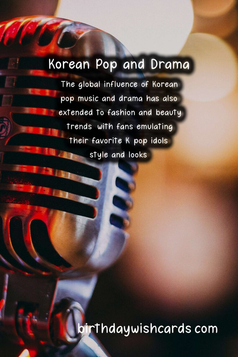 Culture: Global Influence of Korean Pop Music and Drama