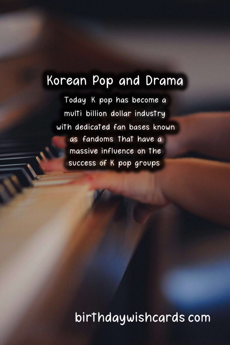 Culture: Global Influence of Korean Pop Music and Drama