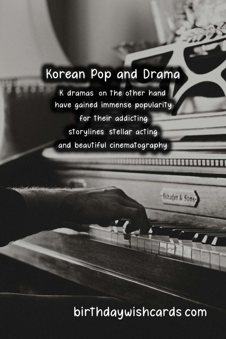 Culture: Global Influence of Korean Pop Music and Drama