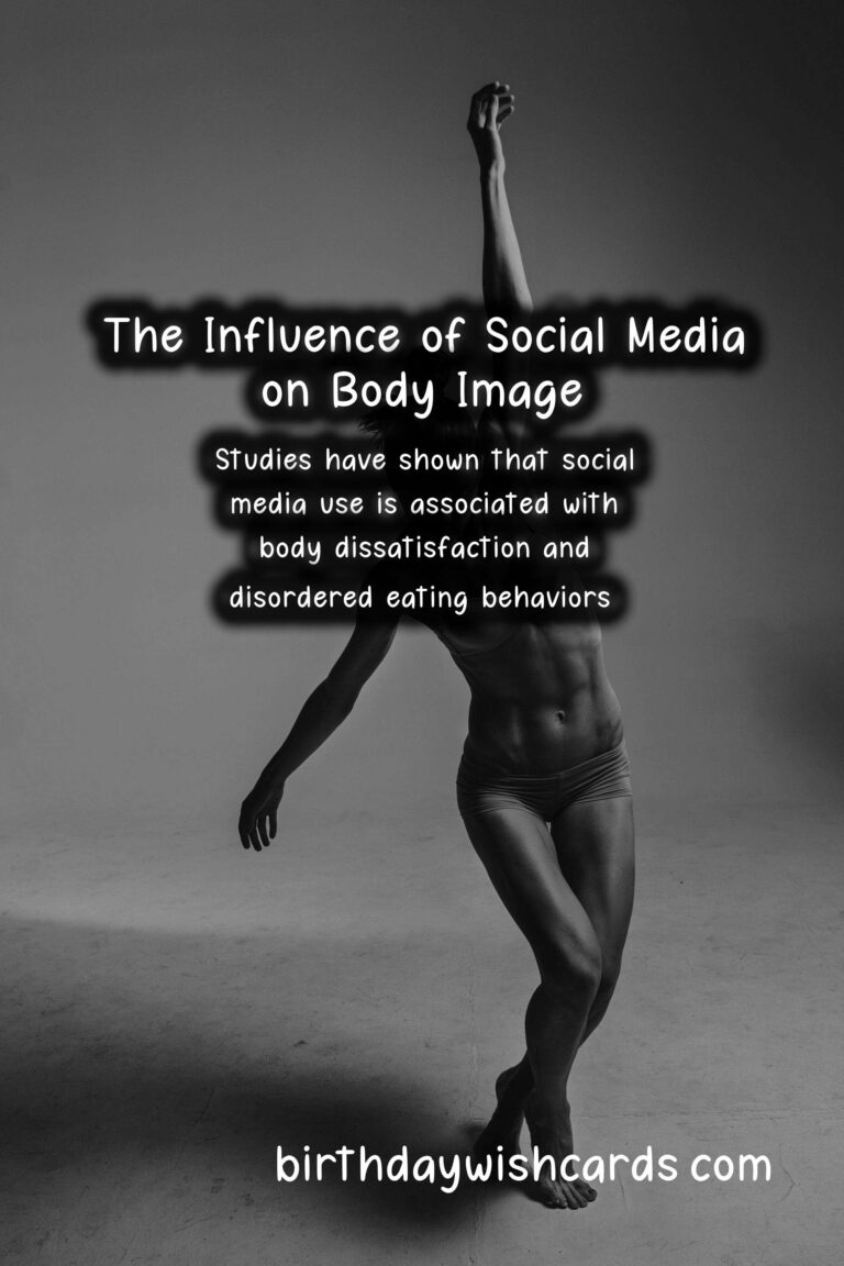 Culture: Impact of Social Media on Body Image Perceptions