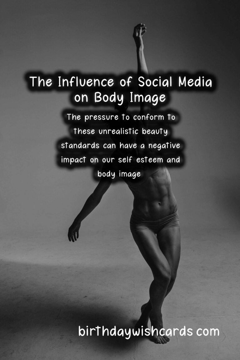 Culture: Impact of Social Media on Body Image Perceptions