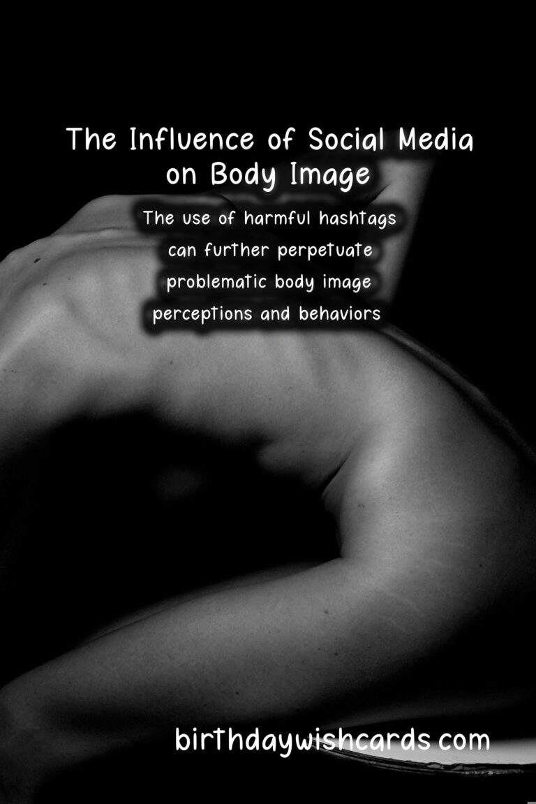 Culture: Impact of Social Media on Body Image Perceptions