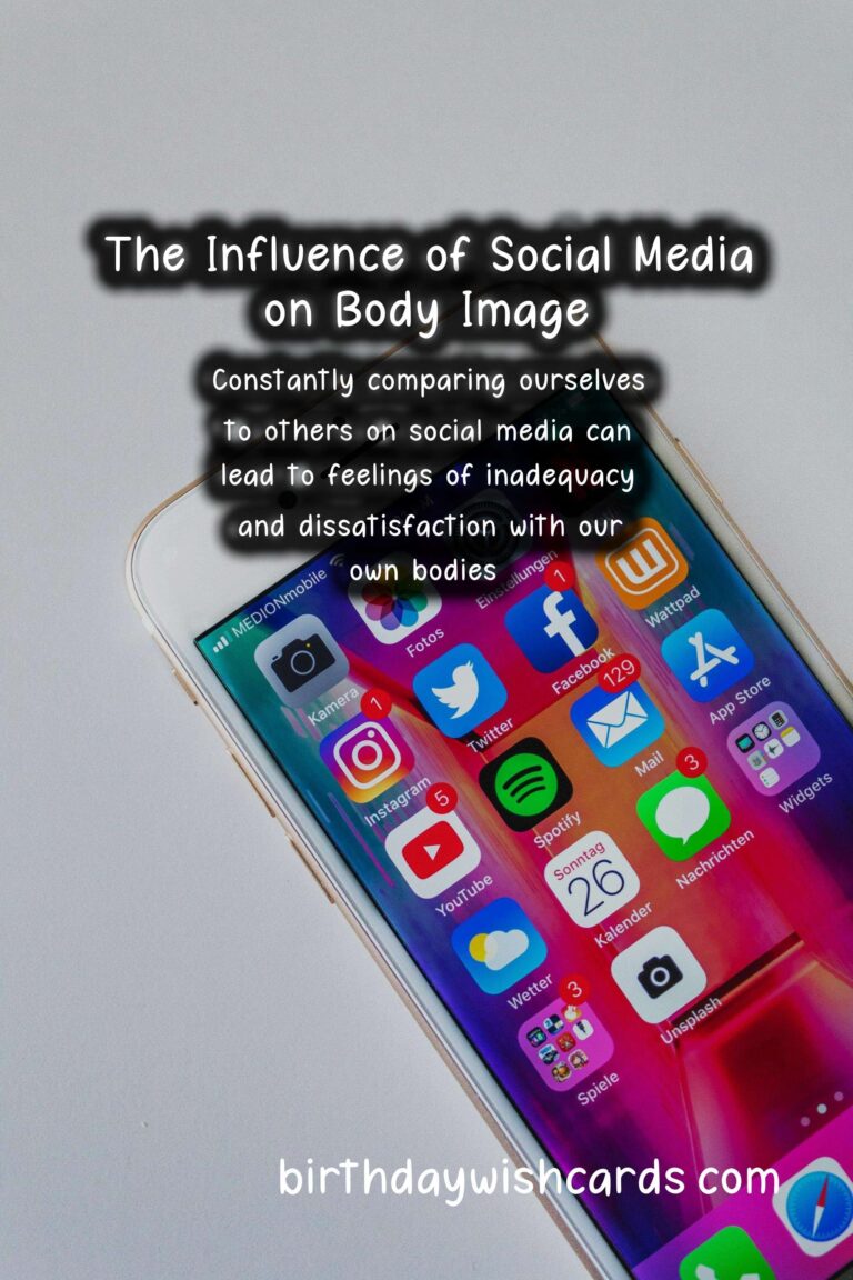 Culture: Impact of Social Media on Body Image Perceptions