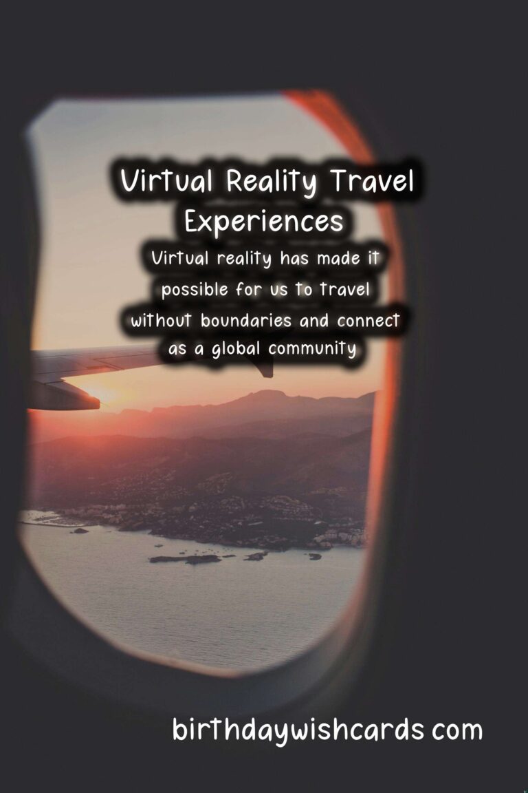 Culture: Rise of Virtual Reality Travel Experiences