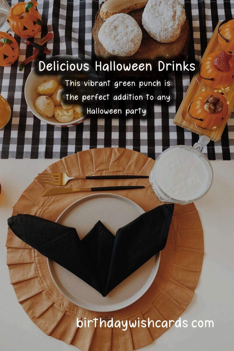 Delicious Drinks to Celebrate Halloween