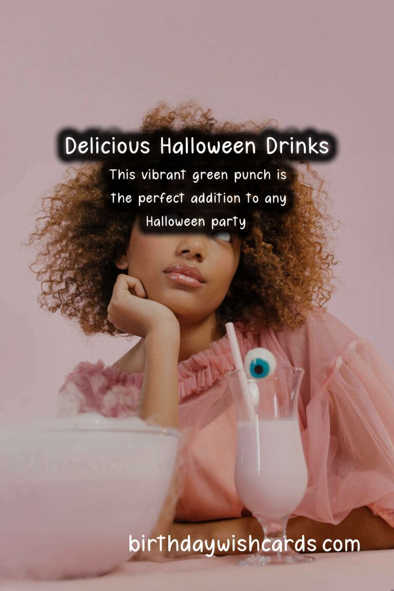Delicious Drinks to Celebrate Halloween