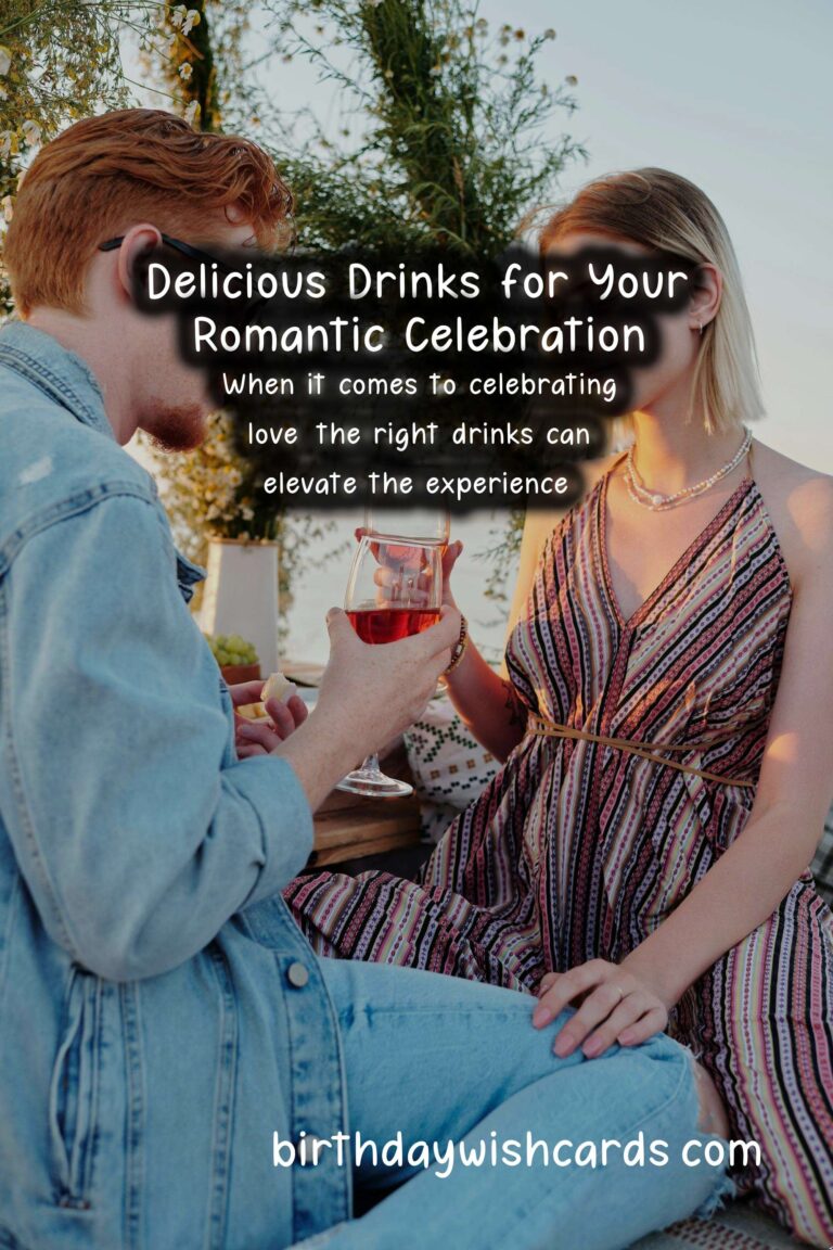 Delicious Drinks to Celebrate Lovers