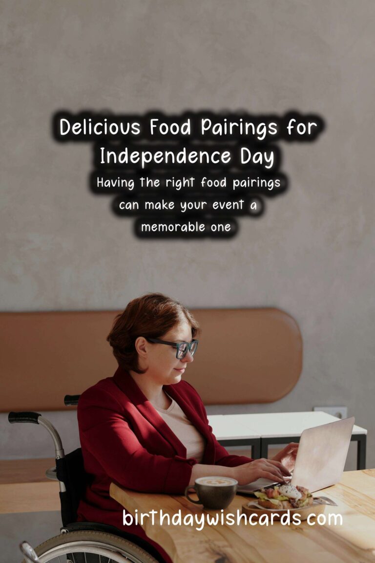 Delicious Food Pairing Ideas for Independence Day Events