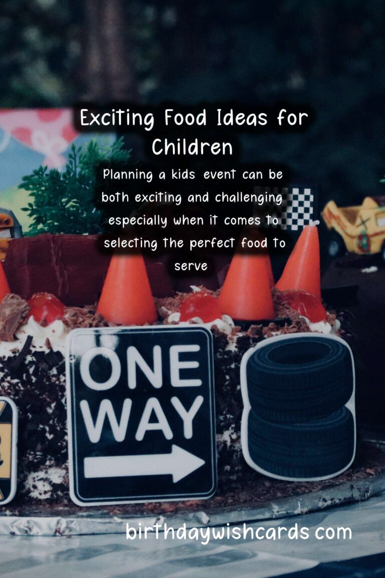 Delicious Food Pairing Ideas for Kids Events