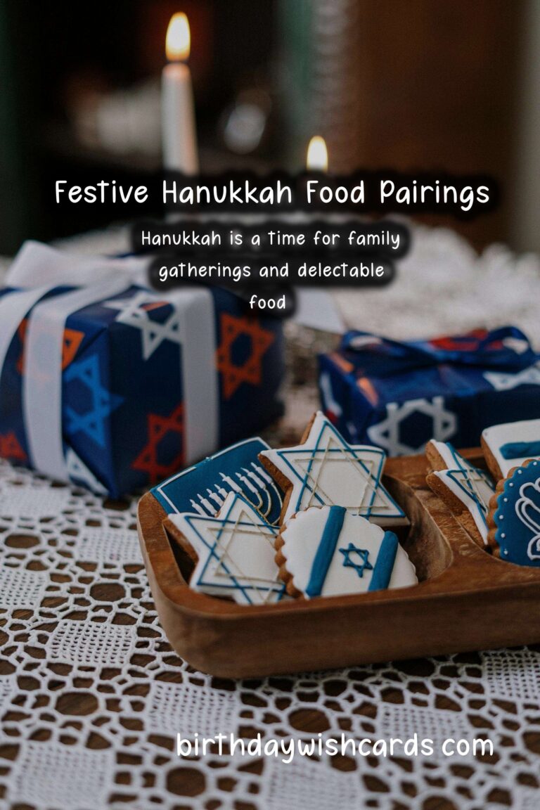 Delicious Food Pairing Ideas for Memorable Hanukkah Events