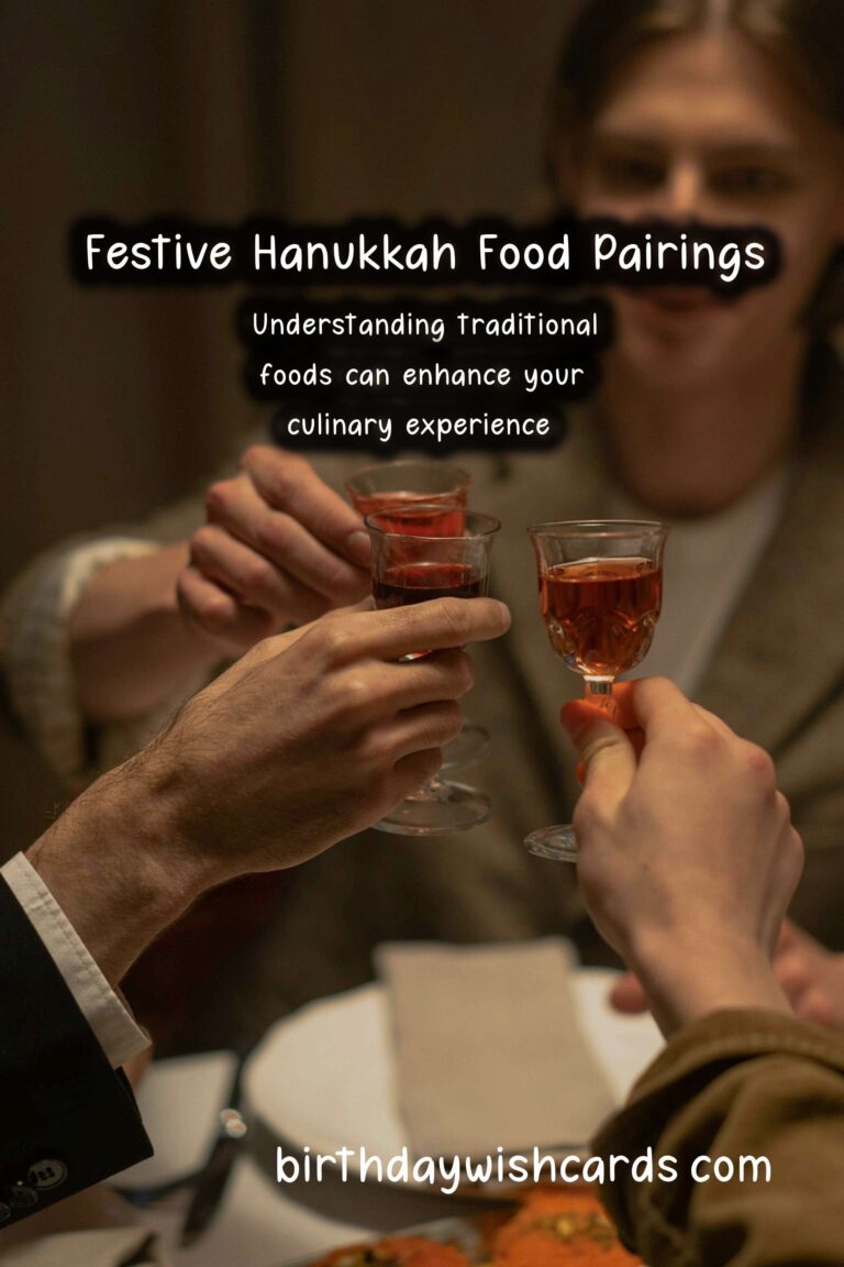 Delicious Food Pairing Ideas for Memorable Hanukkah Events