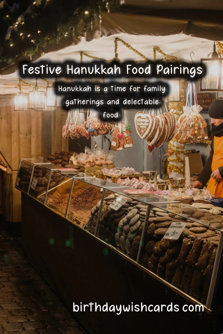 Delicious Food Pairing Ideas for Memorable Hanukkah Events