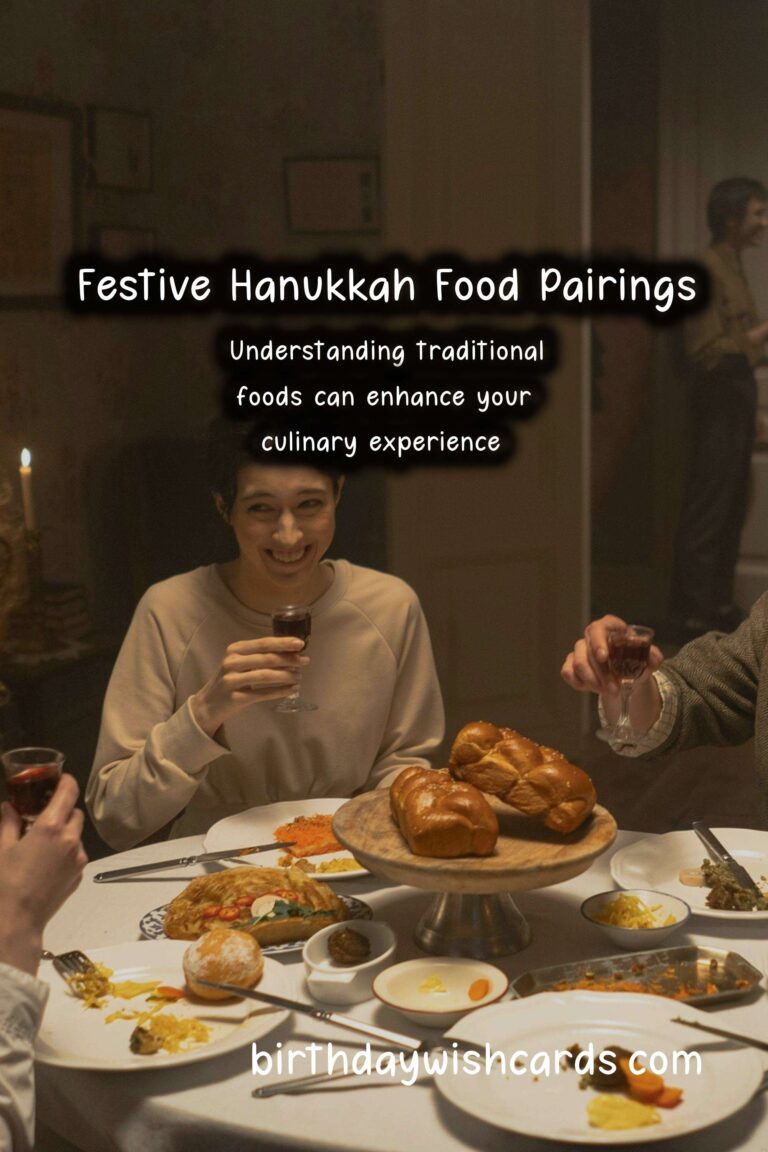 Delicious Food Pairing Ideas for Memorable Hanukkah Events