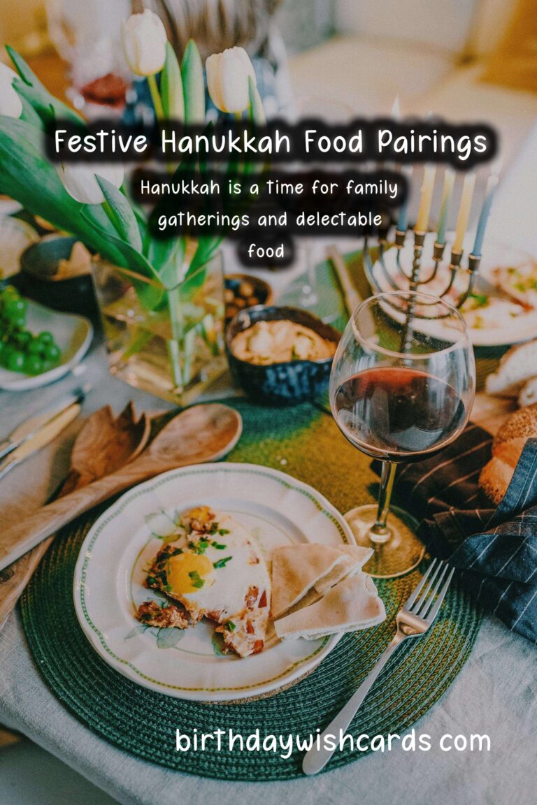 Delicious Food Pairing Ideas for Memorable Hanukkah Events