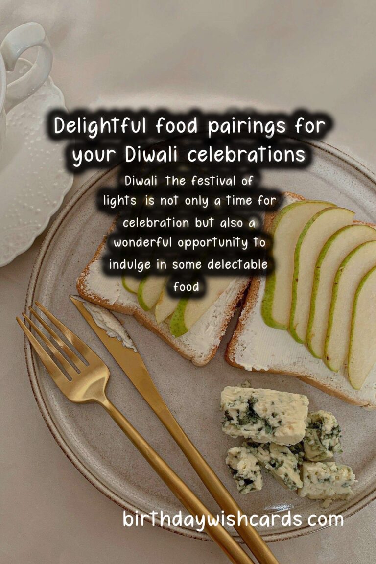 Delicious Food Pairing Ideas for Your Diwali Events