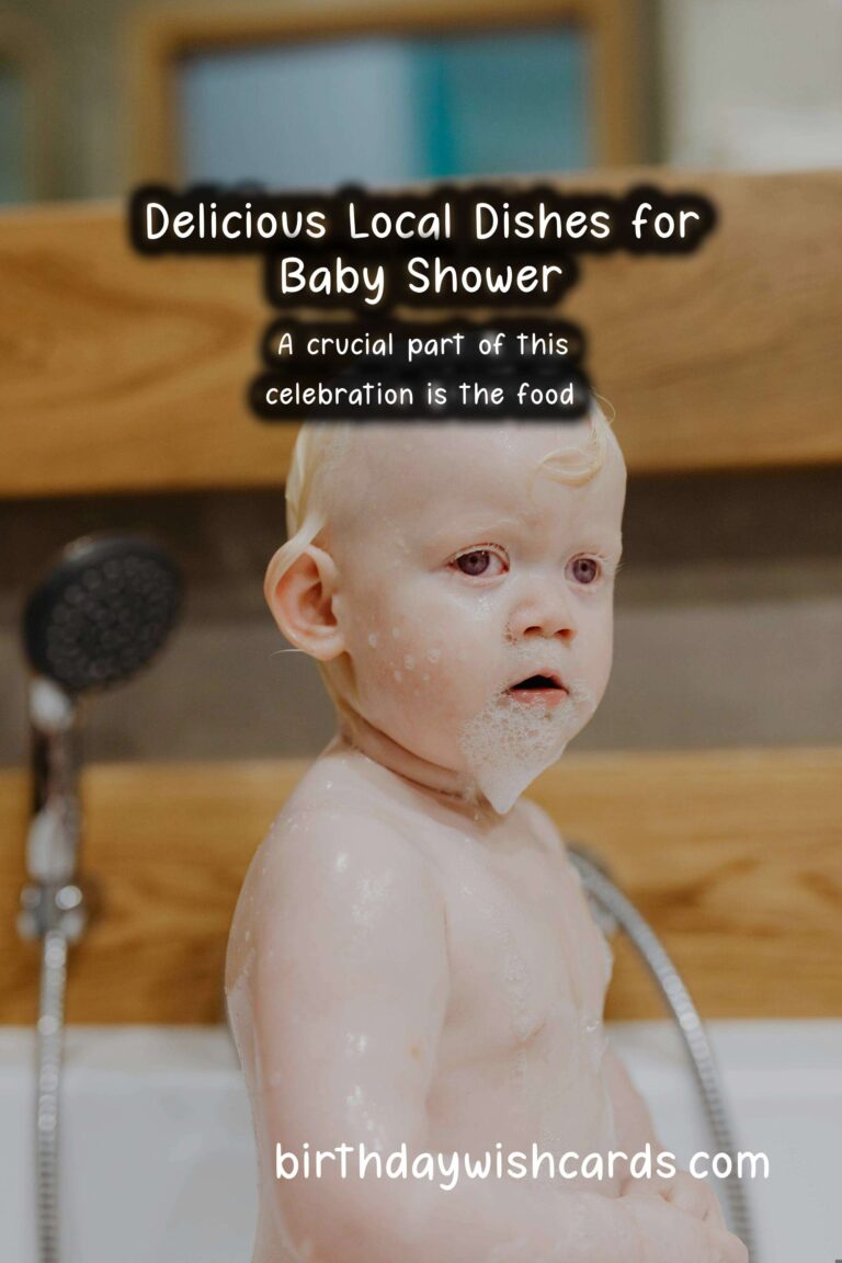 Delicious Local Dishes to Celebrate Your Baby Shower