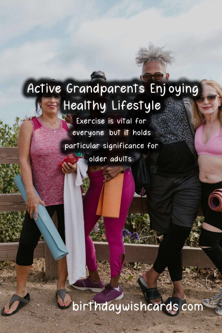 Essential Exercise Routines to Keep Grandparents Fit and Active