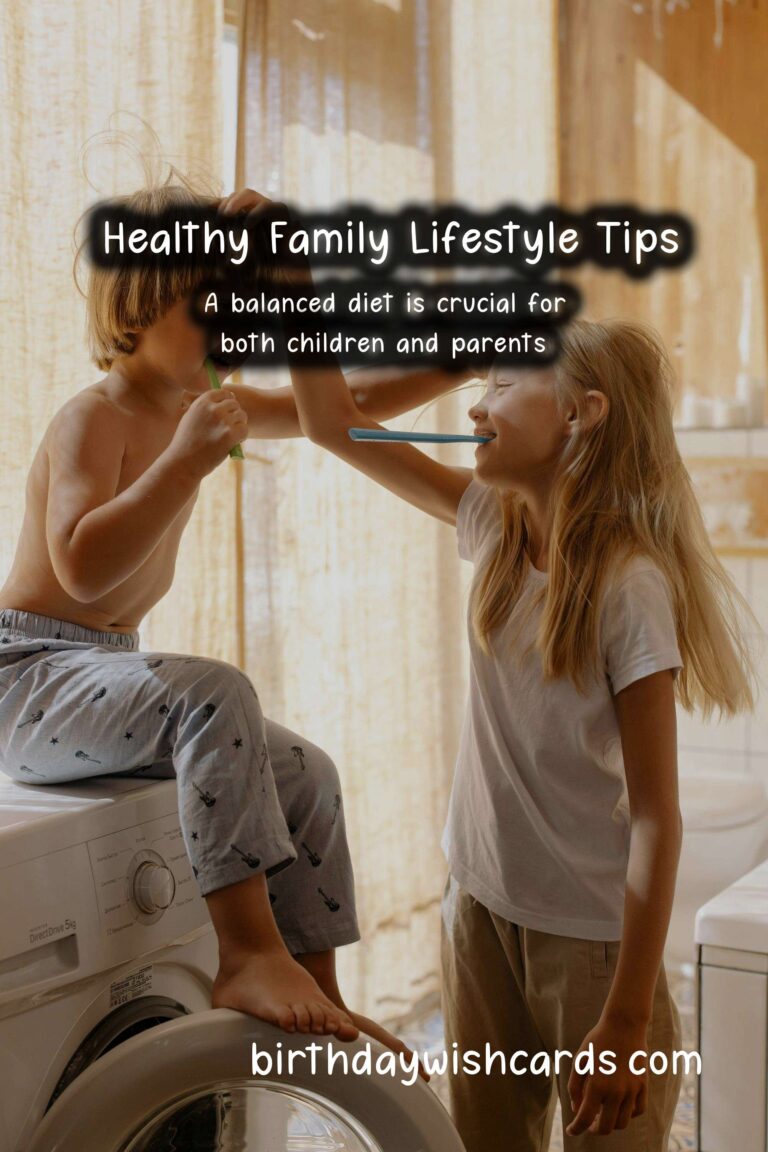 Essential Tips for Maintaining Health During Kids’ Early Years