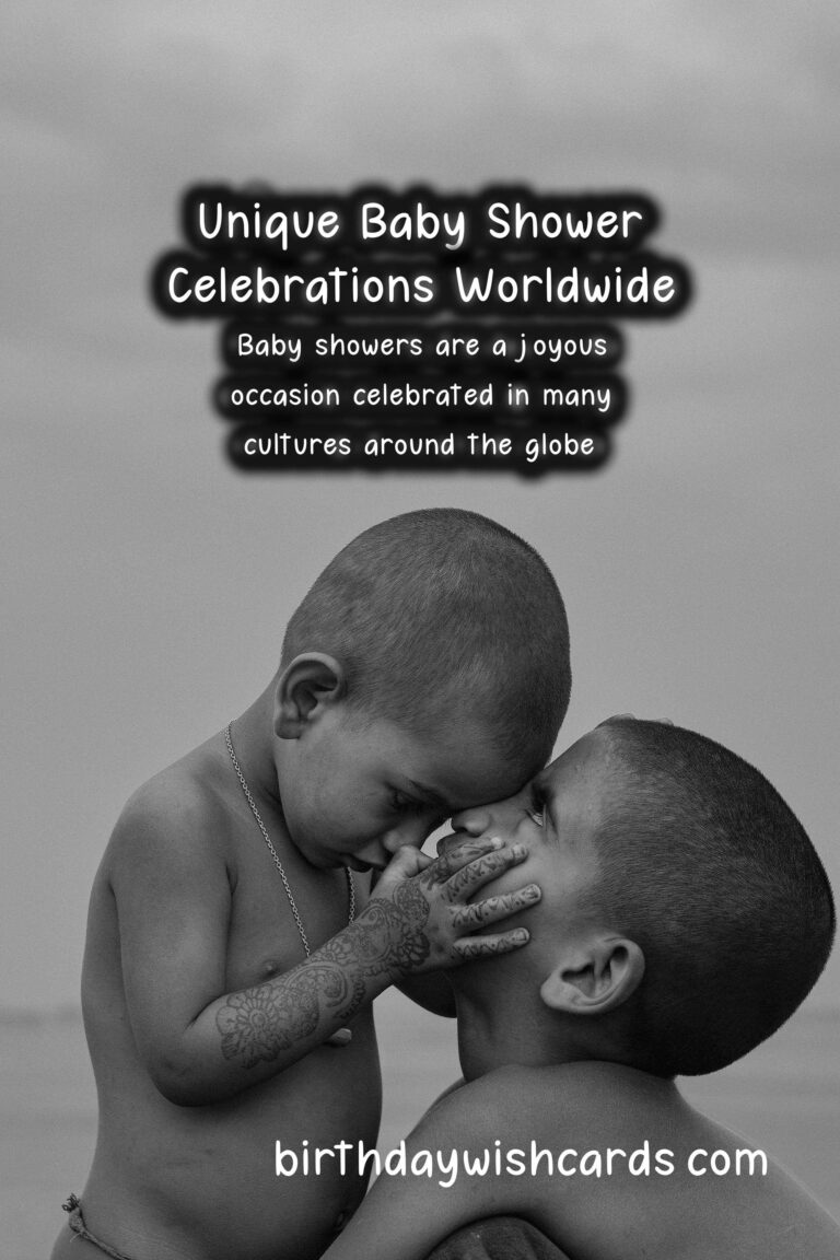 Exploring Baby Shower Traditions Around The World
