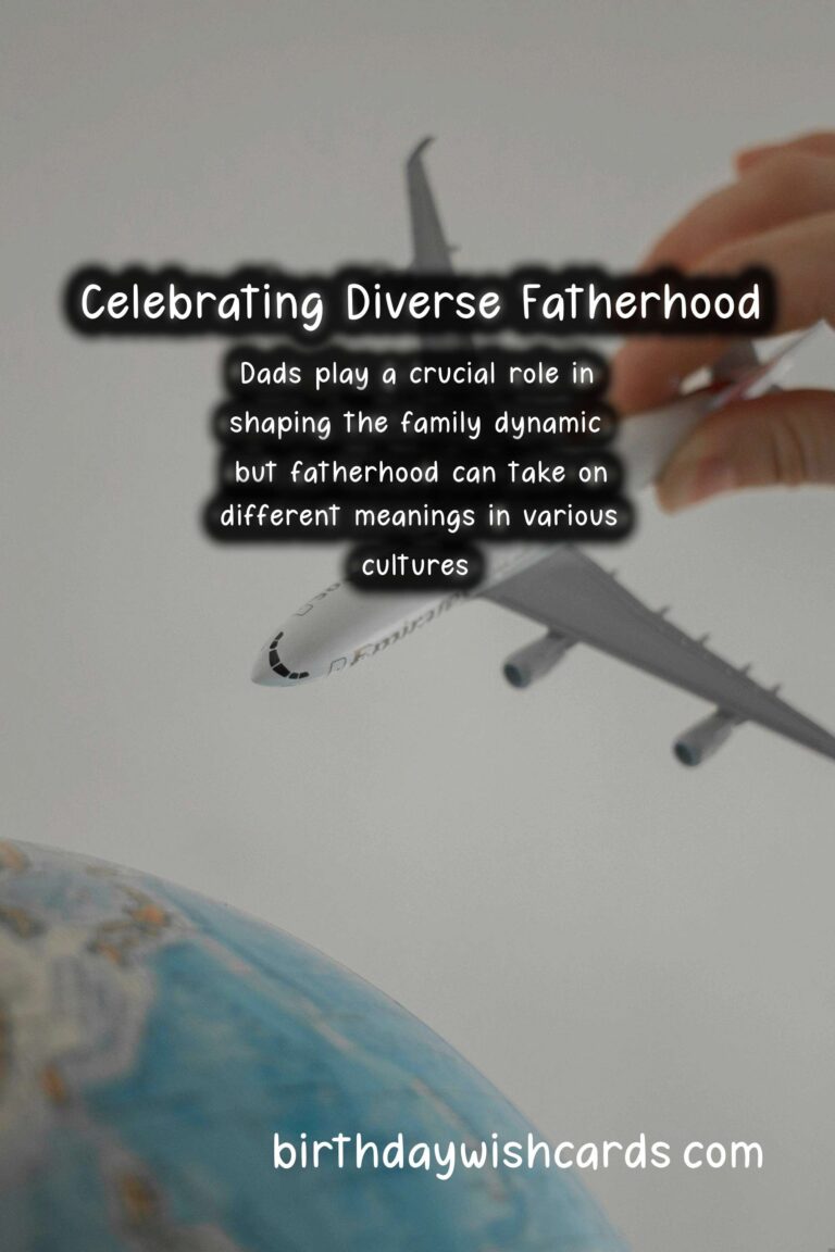 Exploring Dads Around the World: A Cultural Insight