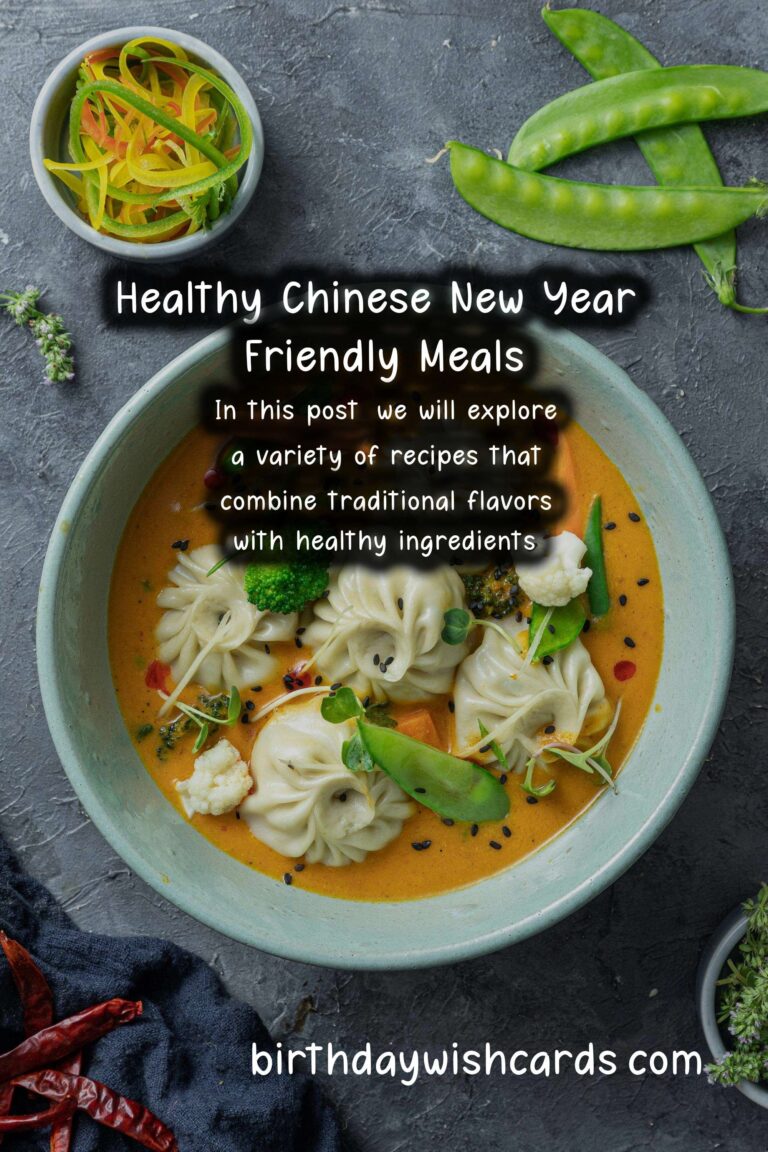 Healthy Recipes for Chinese New Year-Friendly Meals