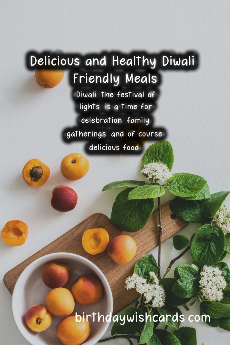 Healthy Recipes for Diwali-Friendly Meals