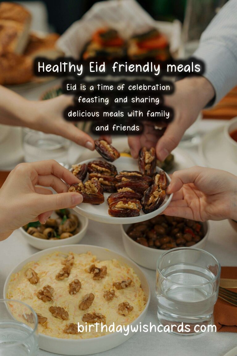 Healthy Recipes for Eid-Friendly Meals