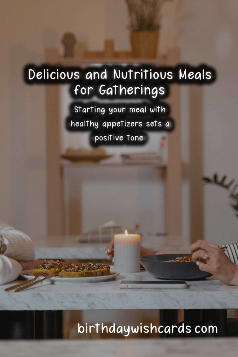 Healthy Recipes for Friends-Friendly Meals