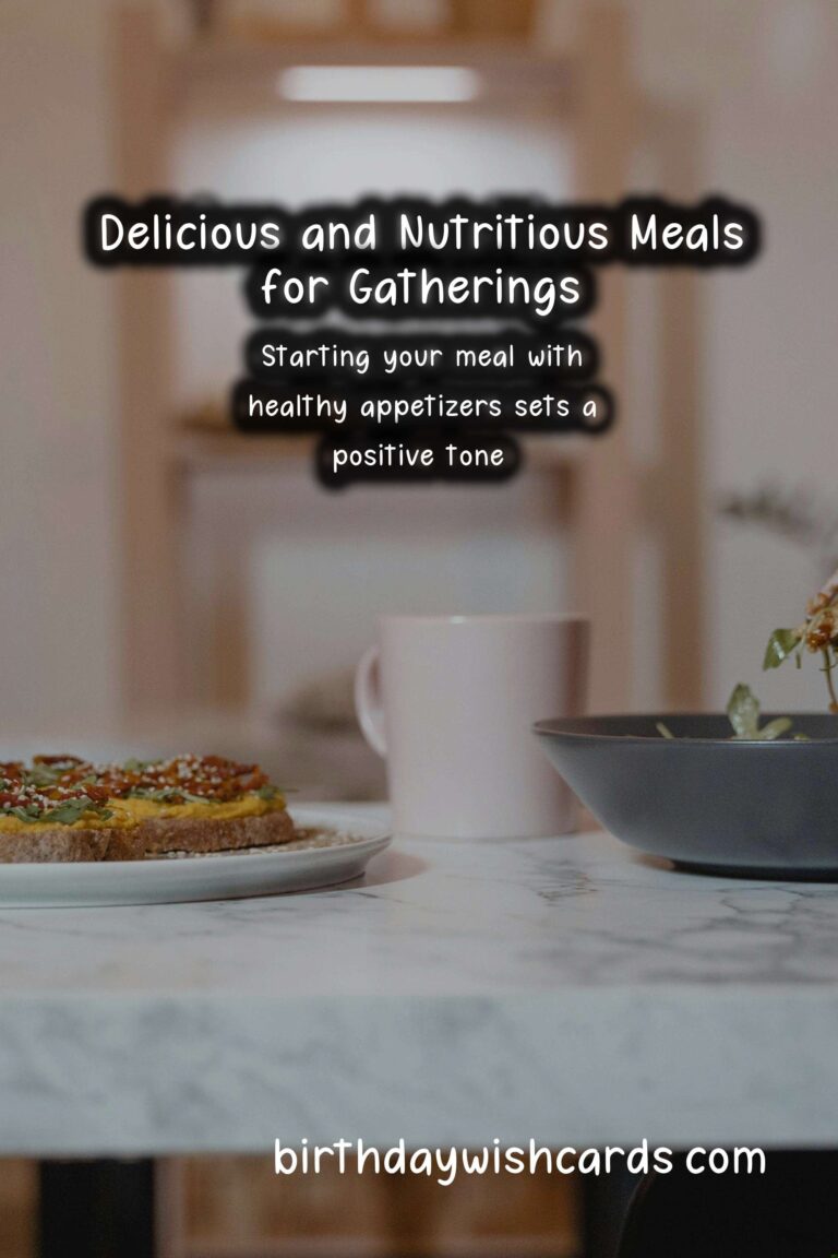 Healthy Recipes for Friends-Friendly Meals