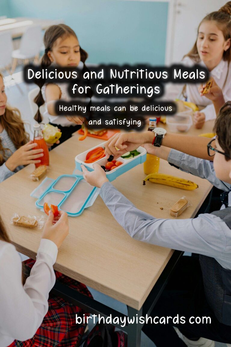 Healthy Recipes for Friends-Friendly Meals