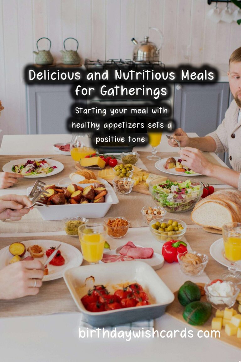 Healthy Recipes for Friends-Friendly Meals