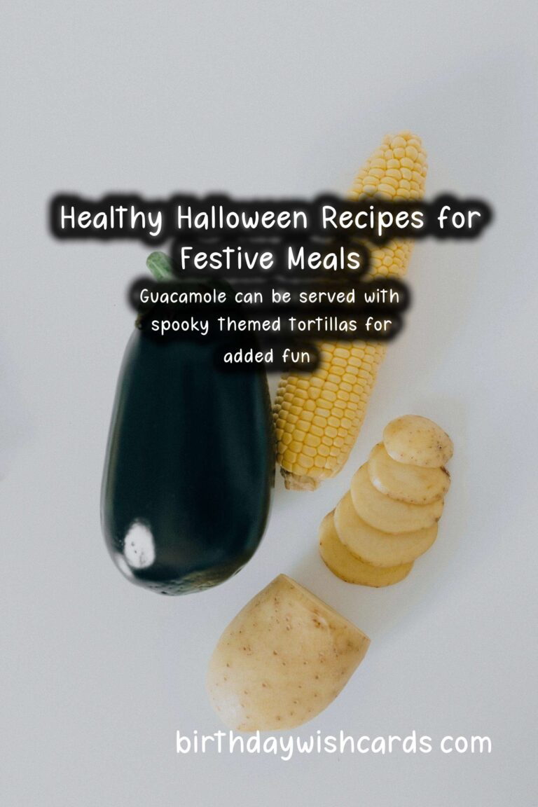 Healthy Recipes for Halloween-Friendly Meals