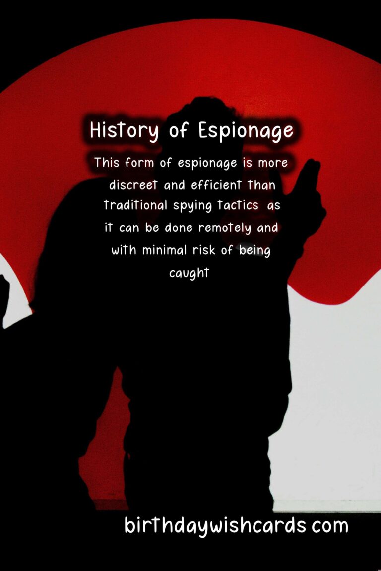 History: Evolution of Espionage: From Cold War Strategies to Cyber Spying