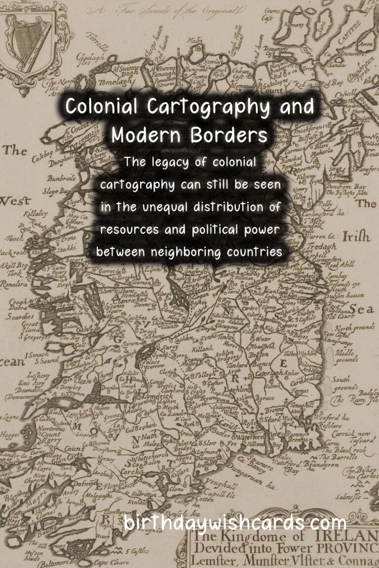 History: Impacts of Colonial Cartography on Modern Border Disputes