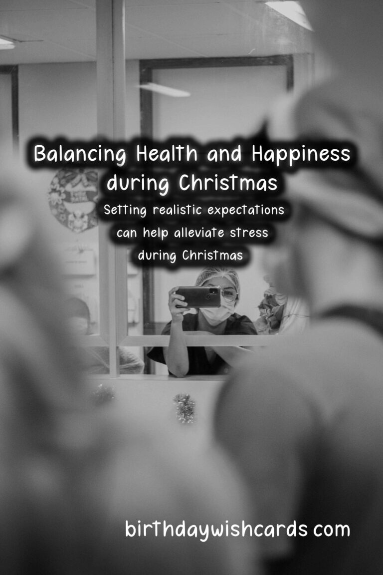 How to Balance Health and Happiness During Christmas