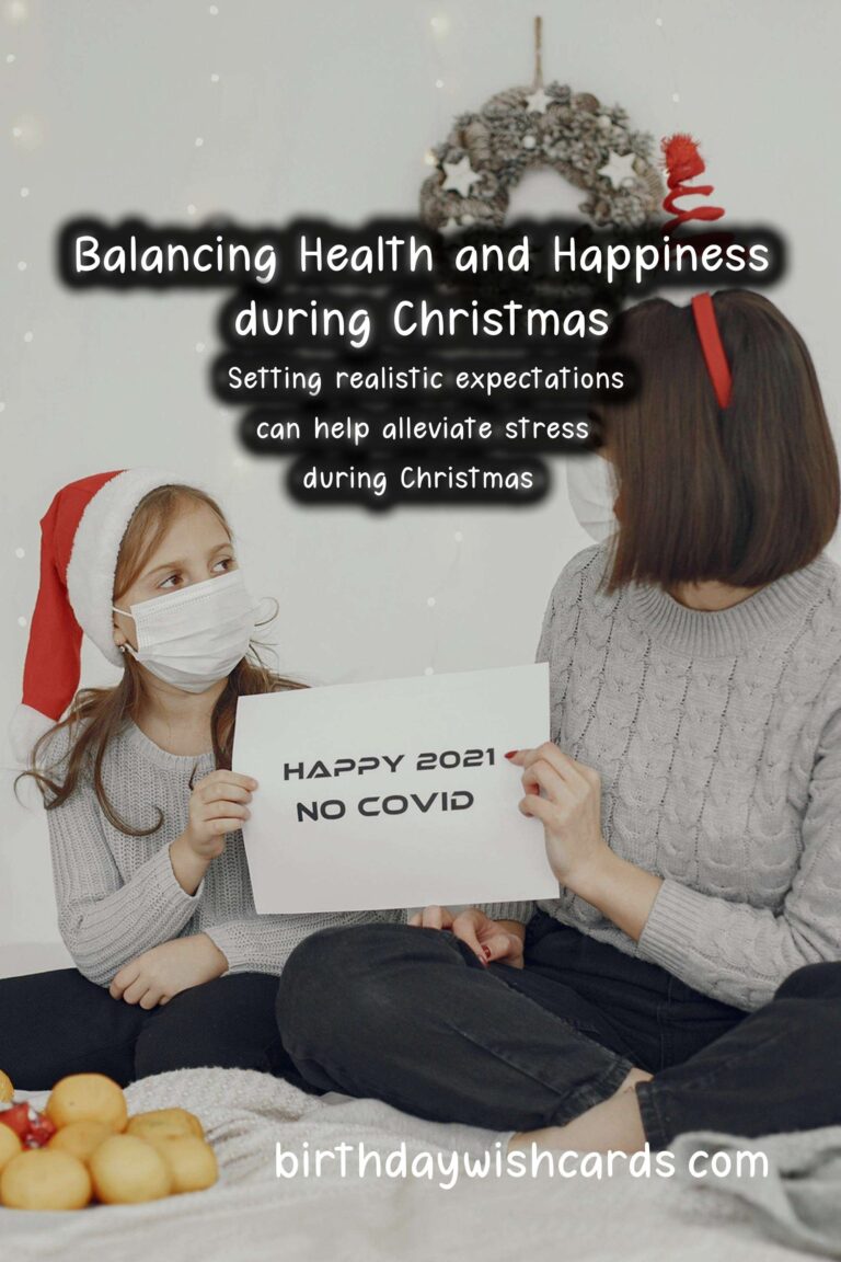 How to Balance Health and Happiness During Christmas