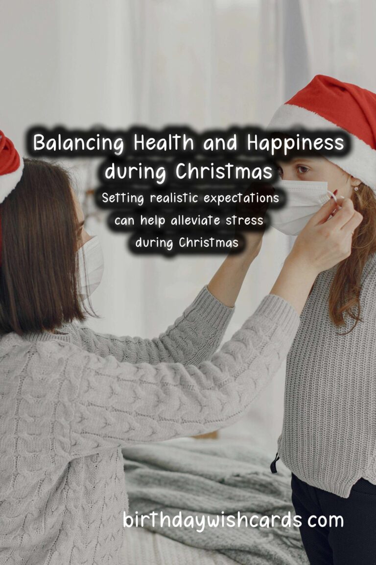 How to Balance Health and Happiness During Christmas
