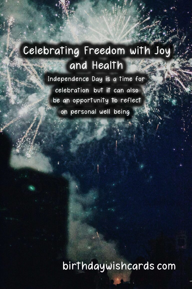 How to Balance Health and Happiness on Independence Day