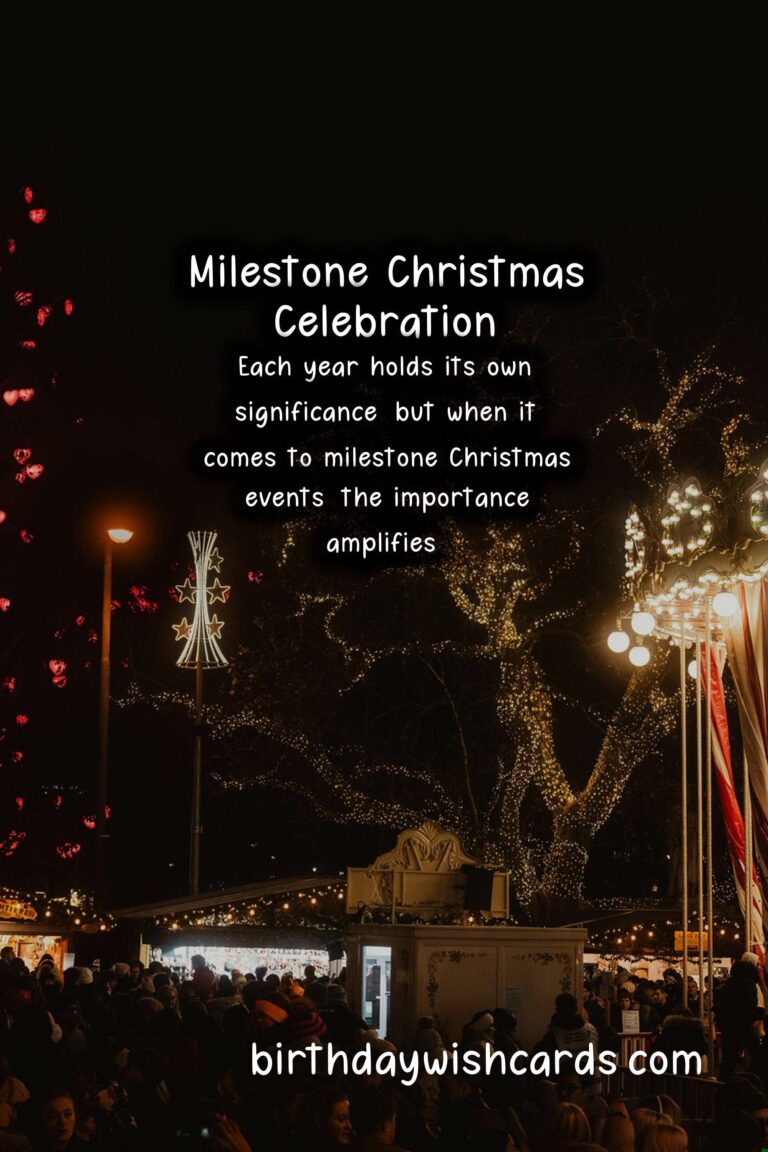 How to Celebrate a Milestone Christmas Event