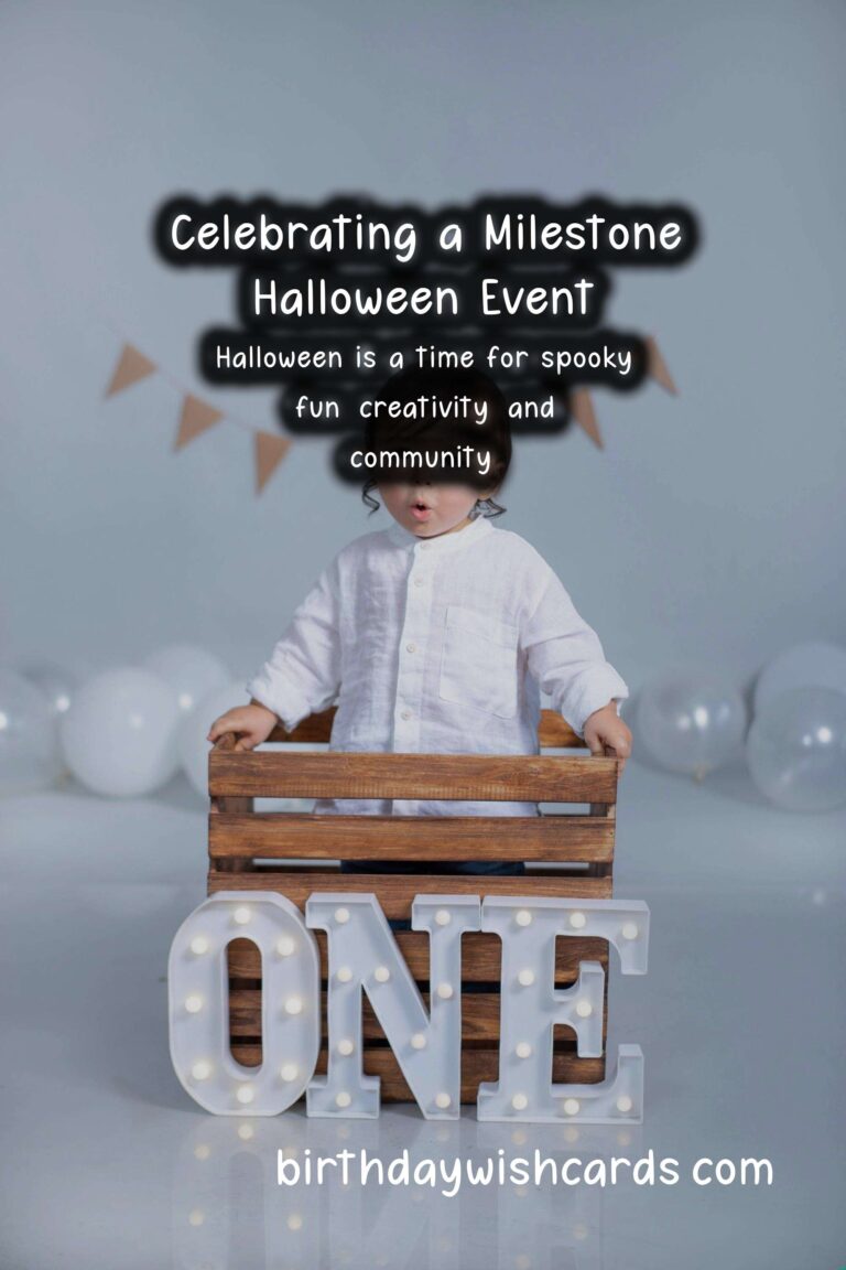 How to Celebrate a Milestone Halloween Event